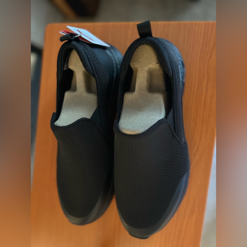 Men's Black Slip-On Shoes